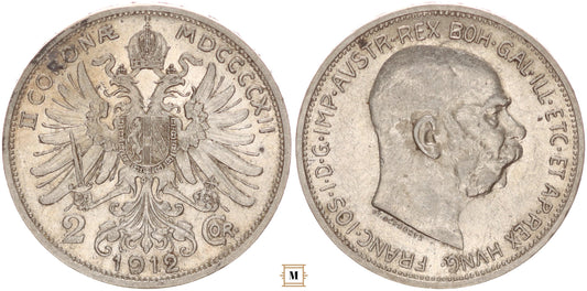 Ausztria 2 corona 1912