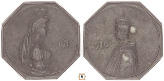 IV. Károly és Zita koronázási érem 1916